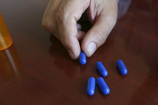 (AP Photo/Teresa Crawford). This May 31, 2018 photo shows capsules of dronabinol in Chicago. The pharmaceutical, which is already being used to treat the side effects of chemotherapy, showed potential as a treatment for sleep apnea in a small study pub... (AP Photo/Teresa Crawford). This May 31, 2018 photo shows capsules of dronabinol in Chicago. The pharmaceutical, which is already being used to treat the side effects of chemotherapy, showed potential as a treatment for sleep apnea in a small study pub...