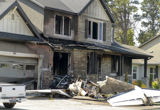 Police: Man flies plane into his home after fight with wife