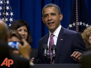 President Barack Obama speaks about the Buffett Rule, Wednesday in the ...