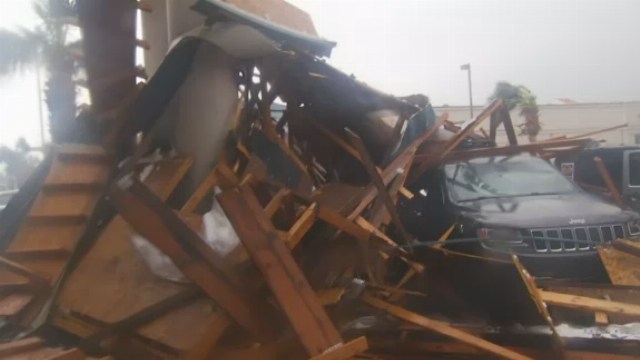 The Latest: Michael to stay strong despite moving inland