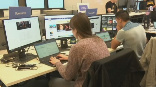 Facebook's election 'war room' takes aim at fake information