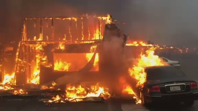 Heroism, harrowing escapes as fire destroys California town