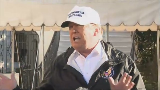 Trump threatens emergency declaration, visits Texas border