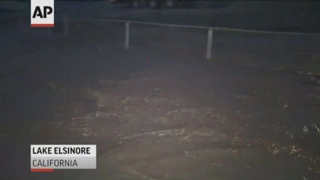 Mudslide sweeps house off hill as storm pounds California