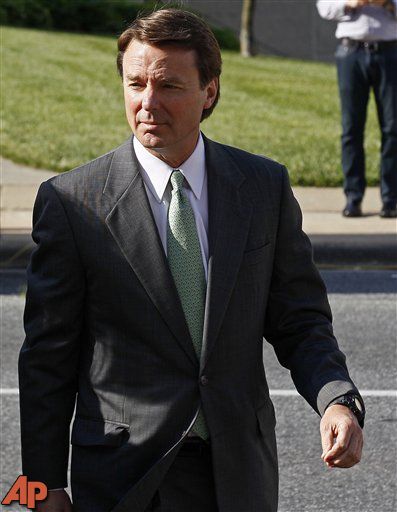 Former presidential candidate and Sen. John Edwards arrives at a ...