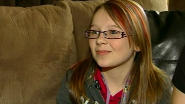 Girls With Highlights. A 12-year-old Texas girl was