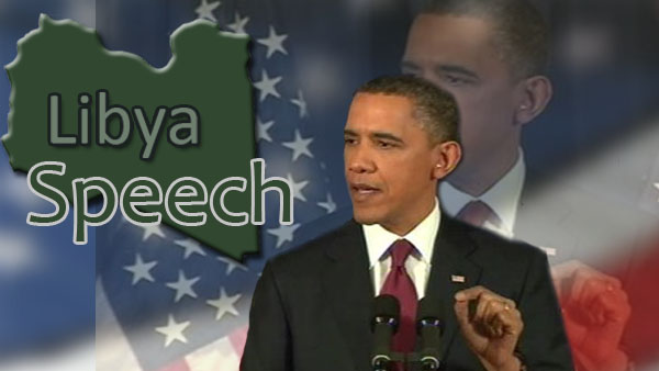 in Libya, President Barack