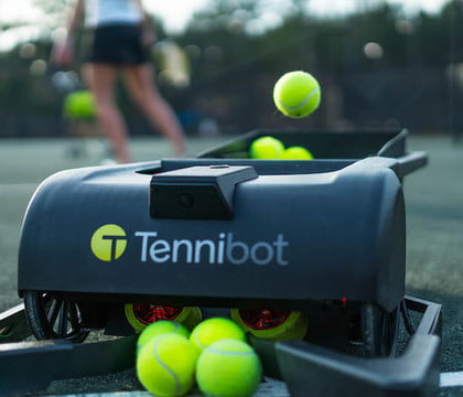 The Roomba of the tennis court? Ball-retreiving Tennibot launches on Kickstarter
