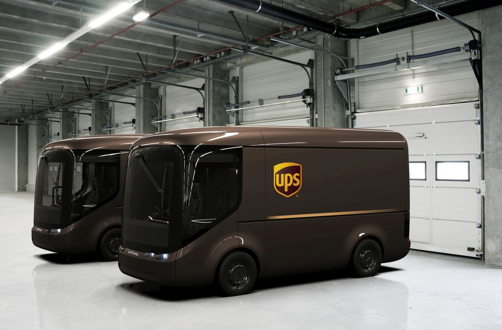 UPS deliveries receive a sleek, cartoonish makeover with new electric trucks