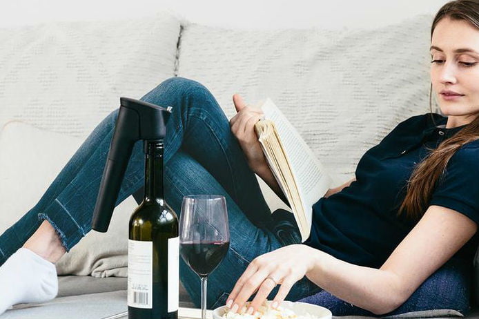 Syphon is an argon-injecting device to make your open bottles of wine last longer