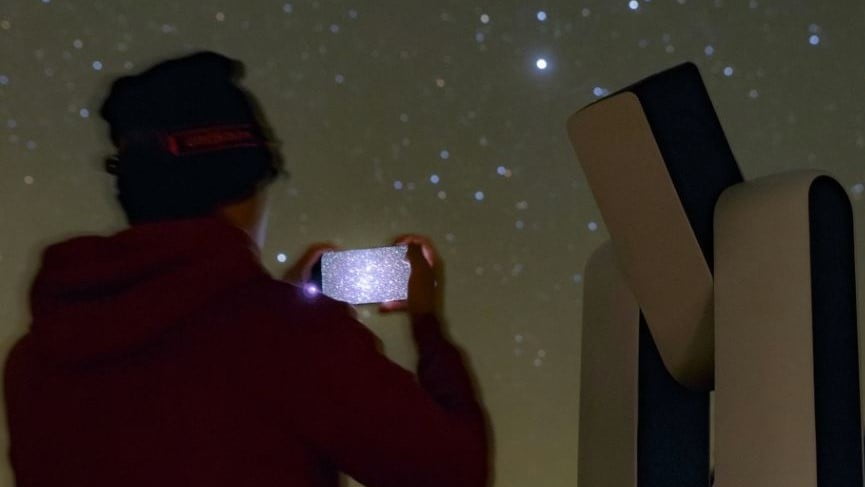 Stellina smart telescope on sale exclusively through Museum of Modern Art