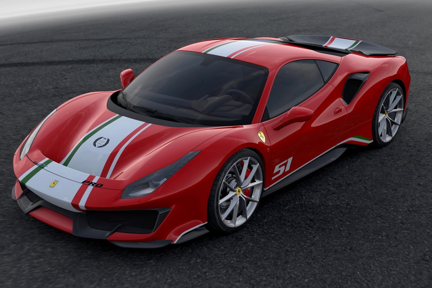 488 Pista Piloti Ferrari is a special edition for Ferrari customers who race