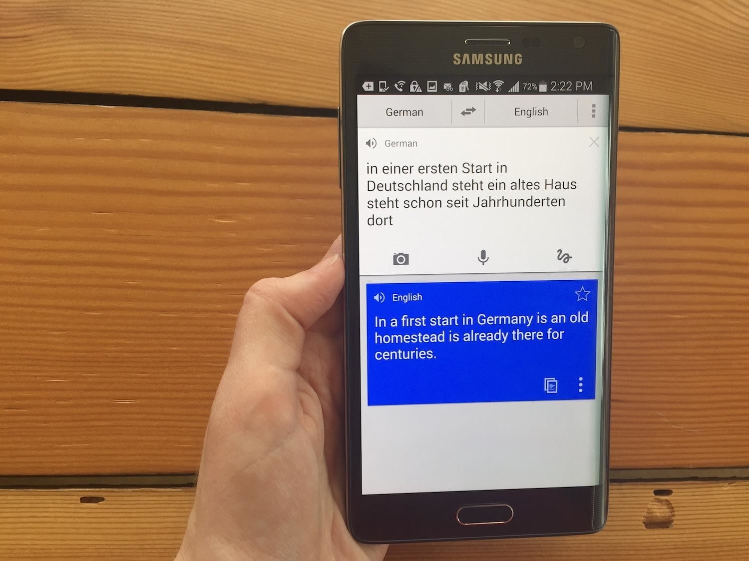 Google Translate does not hold up well in a classroom or a courtroom