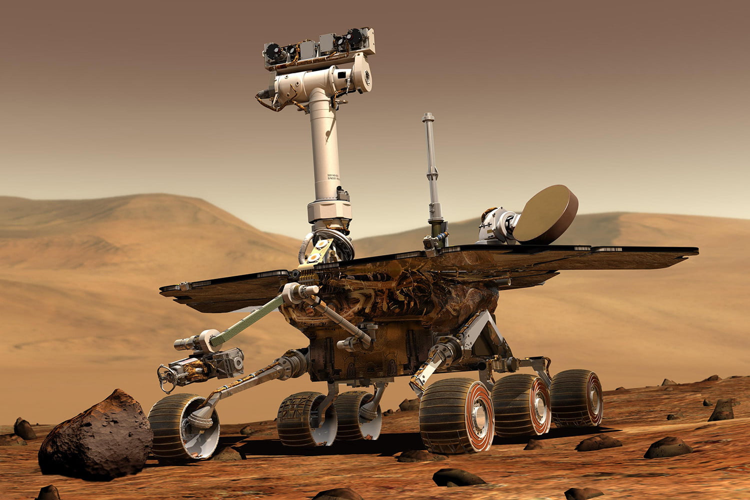 NASA’s Opportunity Rover is stuck in a giant dust storm — can she make it?