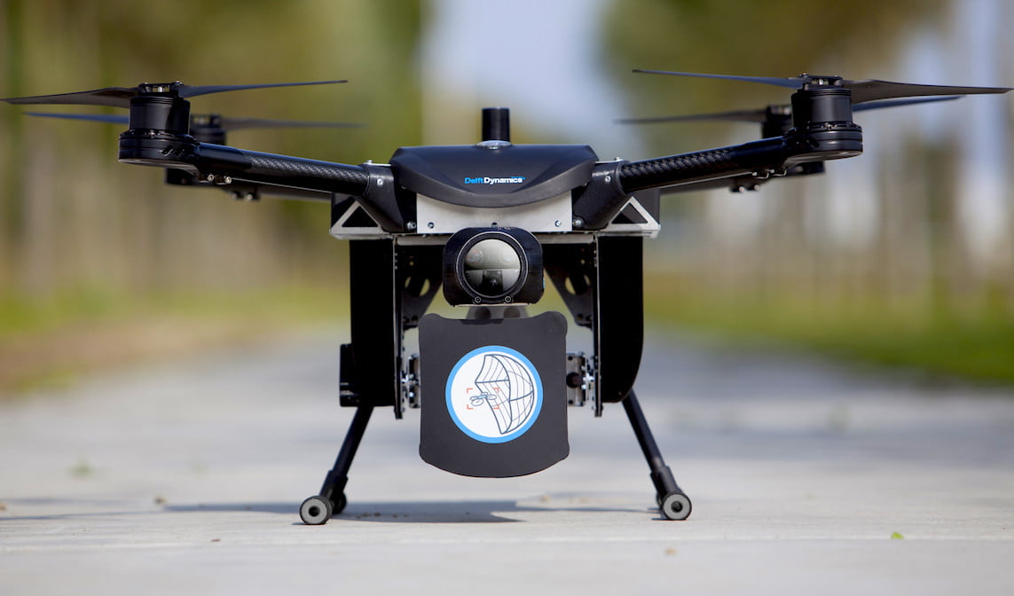 DroneCatcher upgrade lets this net-gun security drone stay in the sky