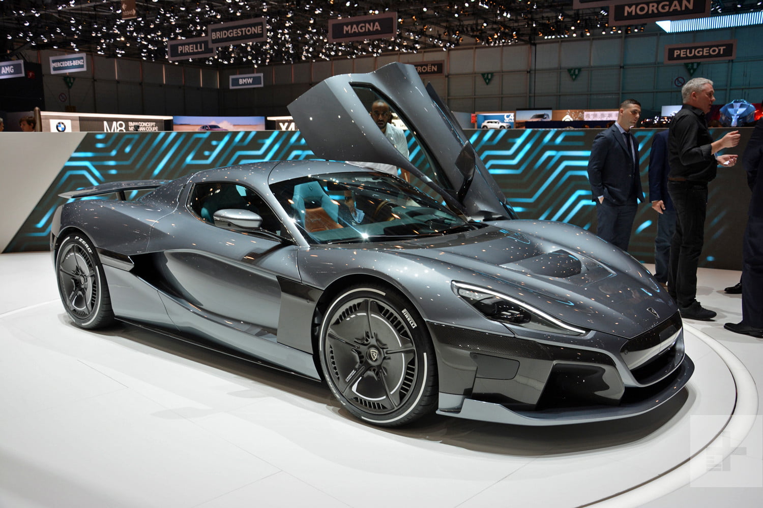 Porsche buys a 10-percent stake in the Croatian brand building a 2,000-hp EV