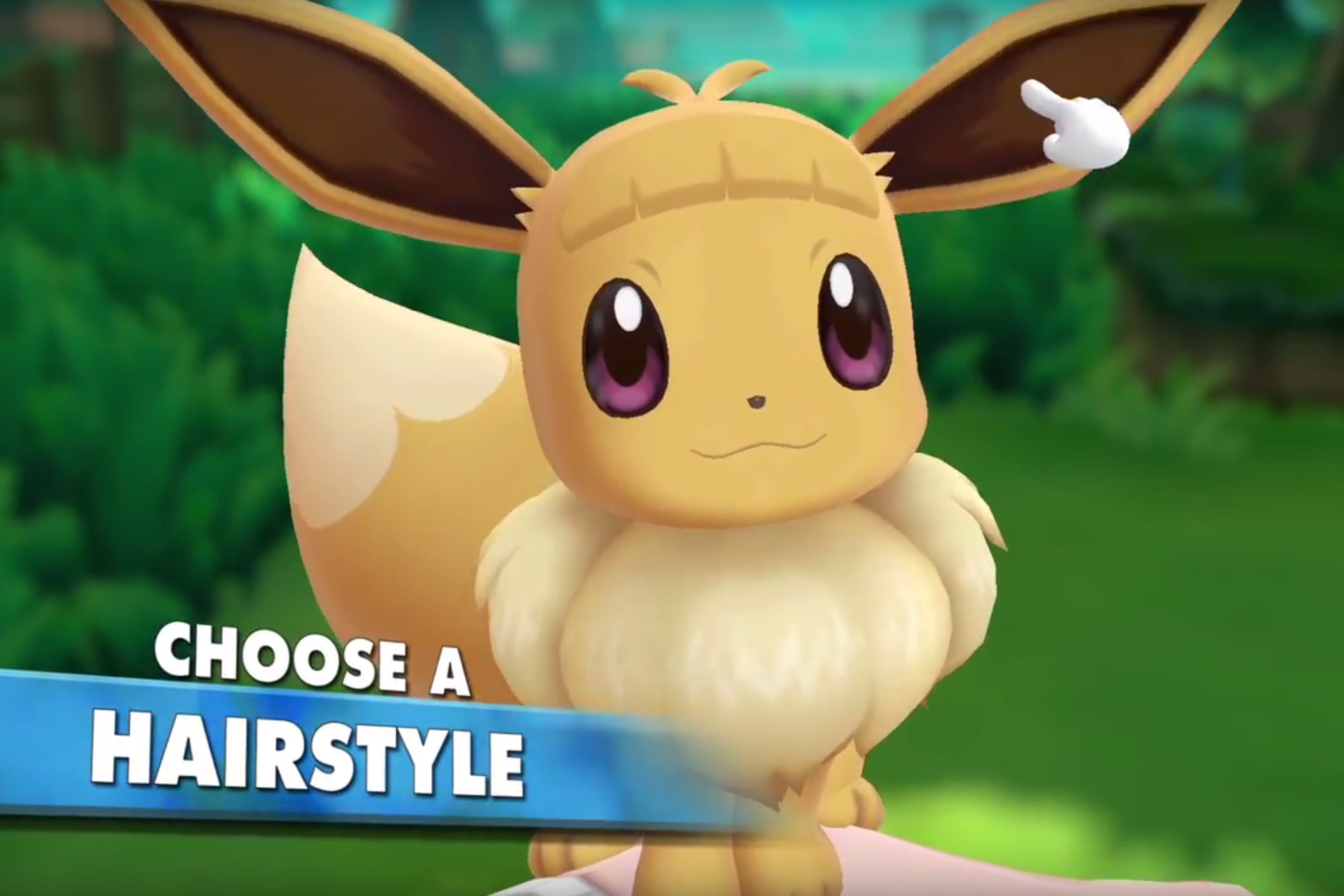 Has science gone too far? ‘Pokémon: Let’s Go’ lets you give Eevee bangs