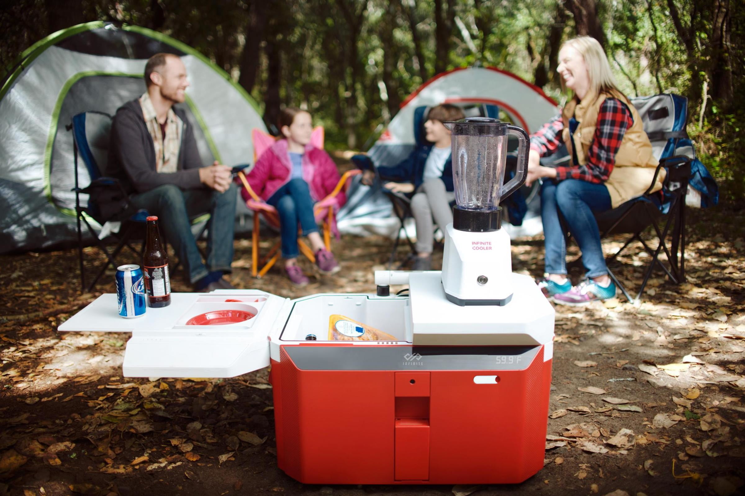 This high-tech cooler keeps food for over a week — and it makes margaritas, too
