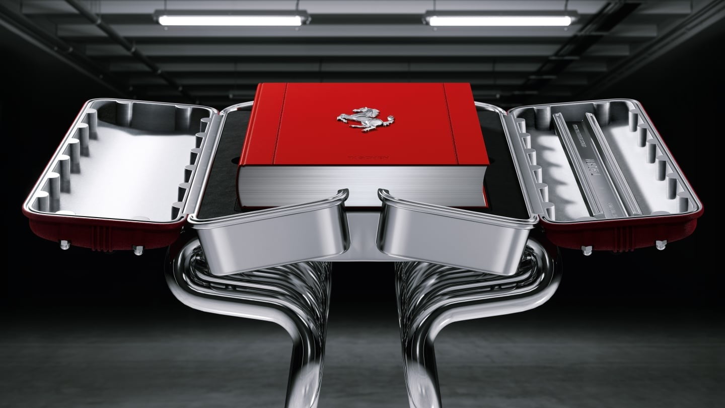This collectible book about Ferraris likely costs more than your actual car