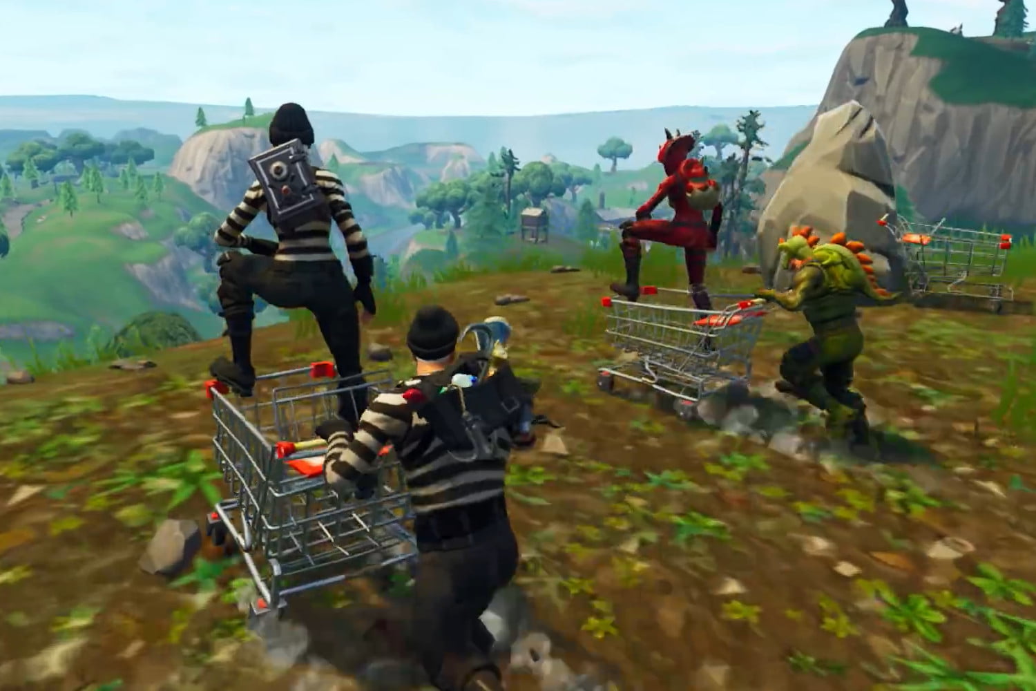 Fortnite Flaming Hoops challenge location guide
