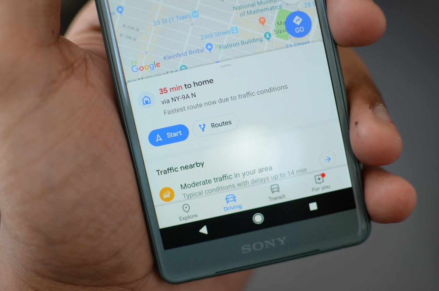 Google Maps’ location sharing now lets you track battery status