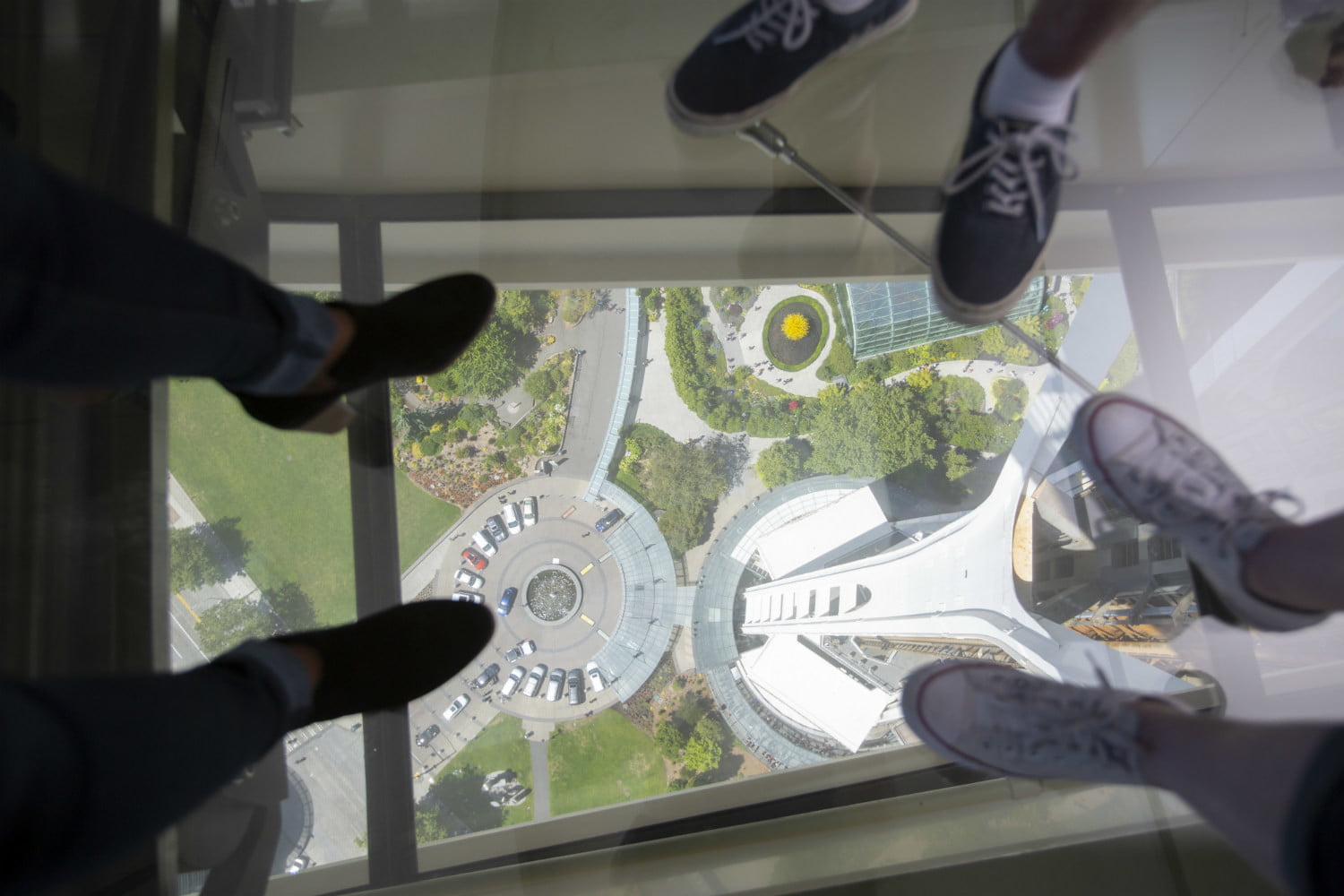 Not for the faint-hearted — Seattle’s Space Needle gets a revolving glass floor