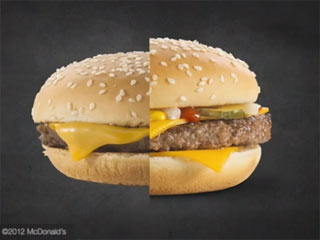 Why do McDonald's burgers look different from their advertisements?
