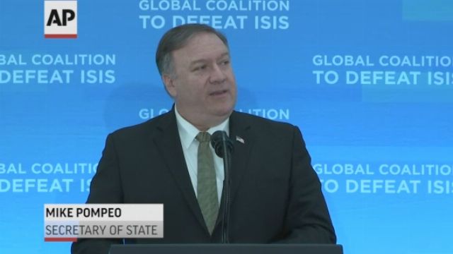 US says it won't cede leadership of IS fight despite pullout