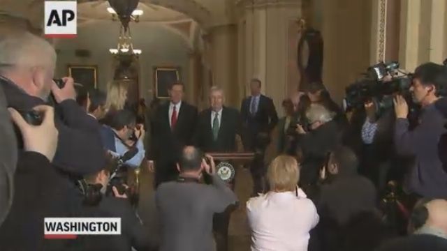 Trump not 'thrilled' with border deal, but leaning toward it