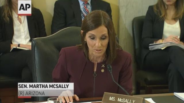 Sen. McSally, ex-Air Force pilot, says officer raped her
