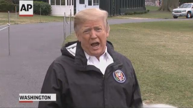 The Latest: Trump calls House resolution 'disgraceful'