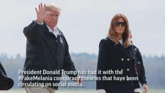 No body double: Trump blasts #FakeMelania theories
