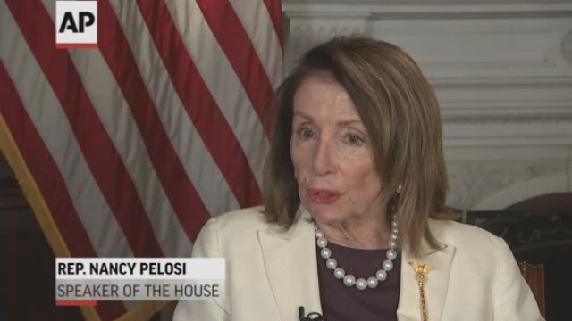 AP Interview: Pelosi: 'I don't trust Barr; I trust Mueller'