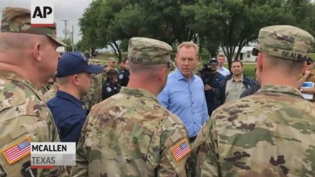 Shanahan says military won't leave until border is secure