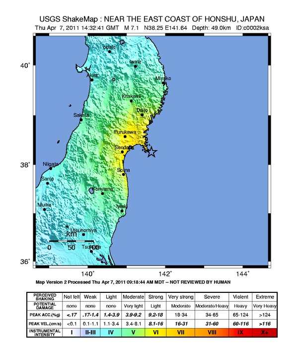 7.5 Earthquake strikes Japan Coast - Christian Discussions MSN