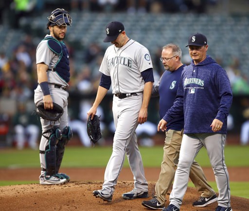 Mariners place ace James Paxton on DL with forearm bruise