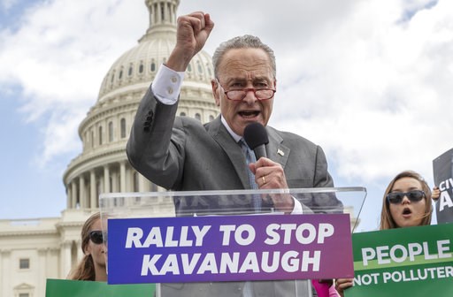 Pressure builds on Schumer before Kavanaugh meeting
