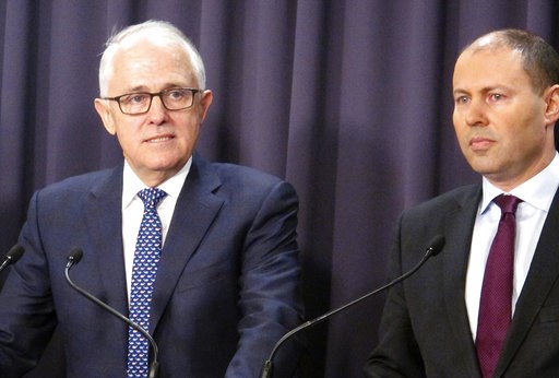 Australia's Turnbull survives leadership vote; Dutton leaves