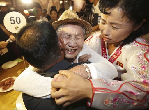 At emotional Korean reunions, genuine talk often impossible
