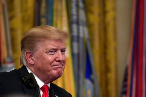 Trump turns back to Maria, falsely says Dems inflated toll