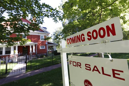 (AP Photo/David Zalubowski). In this Thursday, Aug. 30, 2018, photograph, a sale signs stand outside a home on the market in Denver. On Thursday, Sept. 13, Freddie Mac reports on this week’s average U.S. mortgage rates. (AP Photo/David Zalubowski). In this Thursday, Aug. 30, 2018, photograph, a sale signs stand outside a home on the market in Denver. On Thursday, Sept. 13, Freddie Mac reports on this week’s average U.S. mortgage rates.