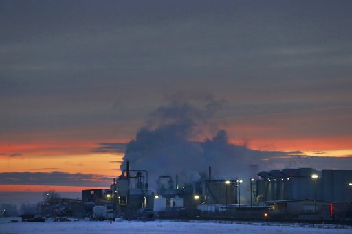 (AP Photo/Brennan Linsley, File). FILE - In this Jan. 11, 2016 file photo, dawn approaches over the meat processing plant owned and run by Cargill Meat Solutions, in Fort Morgan, a small town on the eastern plains of Colorado. The U.S. Equal Employment... (AP Photo/Brennan Linsley, File). FILE - In this Jan. 11, 2016 file photo, dawn approaches over the meat processing plant owned and run by Cargill Meat Solutions, in Fort Morgan, a small town on the eastern plains of Colorado. The U.S. Equal Employment...