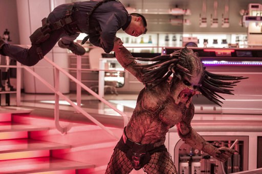 (Kimberley French/20th Century Fox via AP). This image released by 20th Century Fox shows a scene from "The Predator." (Kimberley French/20th Century Fox via AP). This image released by 20th Century Fox shows a scene from "The Predator."