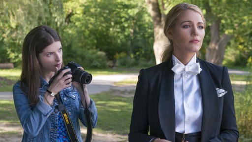 (Peter Iovino/Lionsgate via AP). This image released by Lionsgate shows Anna Kendrick, left, and Blake Lively in a scene from "A Simple Favor." (Peter Iovino/Lionsgate via AP). This image released by Lionsgate shows Anna Kendrick, left, and Blake Lively in a scene from "A Simple Favor."