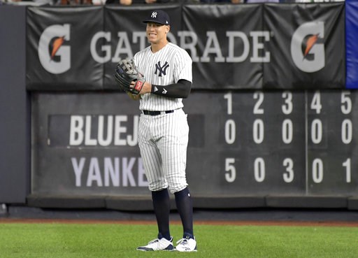 Judge, Chapman work out, could return to Yankees this week