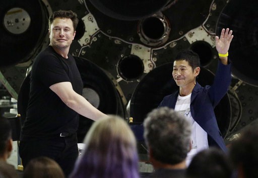 SpaceX's 1st traveler is moonstruck Japanese fashion tycoon