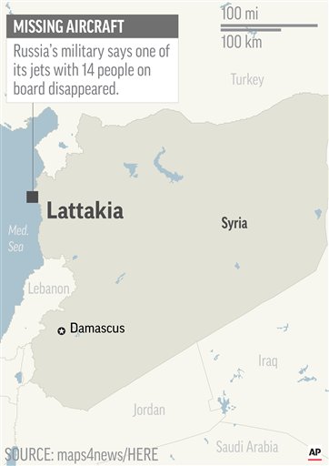 The Latest: Israeli diplomat summoned in Moscow over Syria