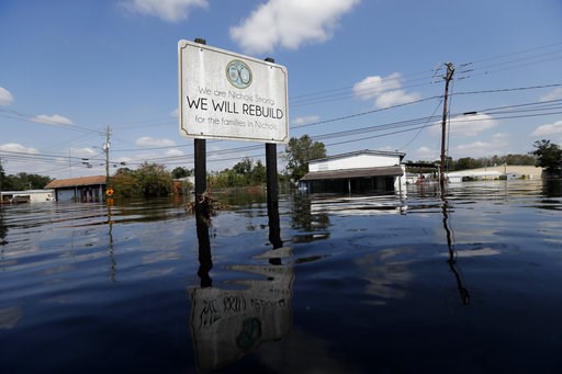 Travel still dangerous in flooded areas of North Carolina