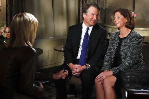 Kavanaugh says he won't let 'false accusations' push him out