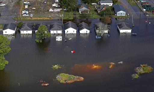 Florence is nation's second wettest storm, behind Harvey
